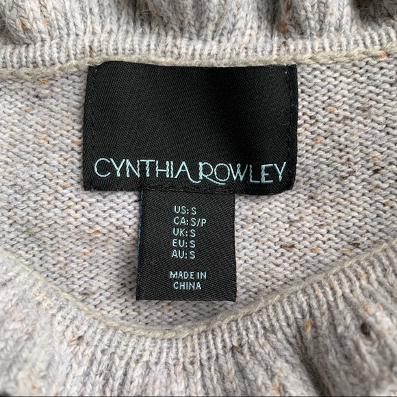 CYNTHIA ROWLEY bell sleeves sweater - Picture 11 of 11